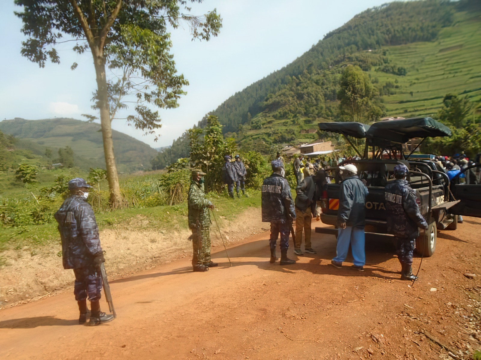 Rwandan shot dead